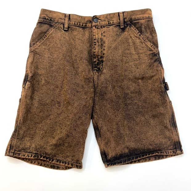 Carhartt wip 칼하트 WIP 싱글니 카펜터 팬츠 데님쇼츠
