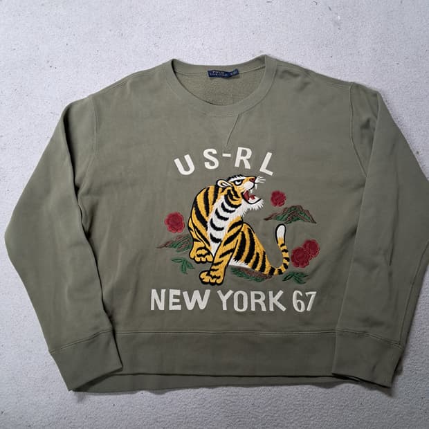 폴로랄프로렌 자수맨투맨