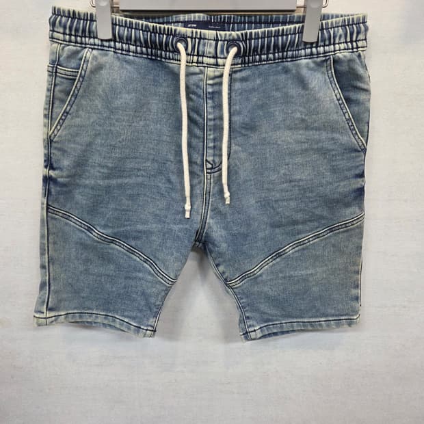 자라 빈티지워싱 베기핏 밴딩 반바지 xl