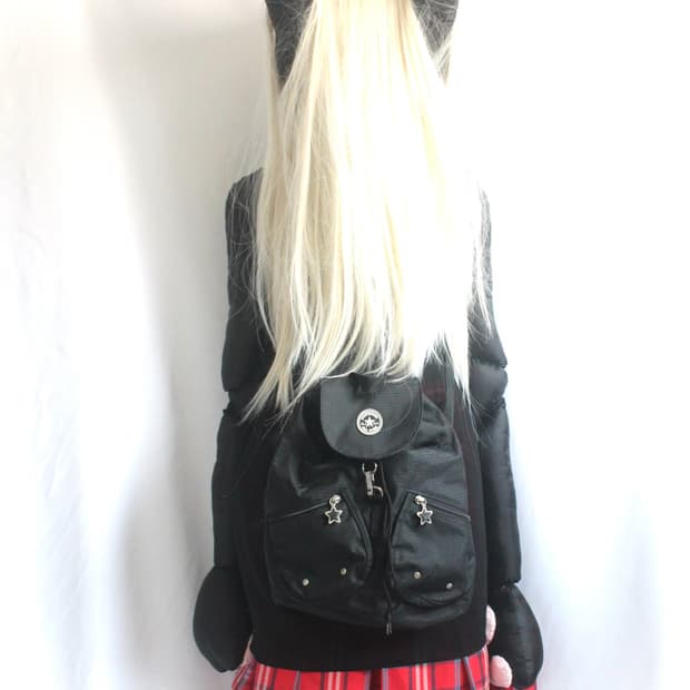 Converse star eyelet string backpack