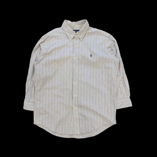 (폴로 랄프 로렌 스트라이프 셔츠