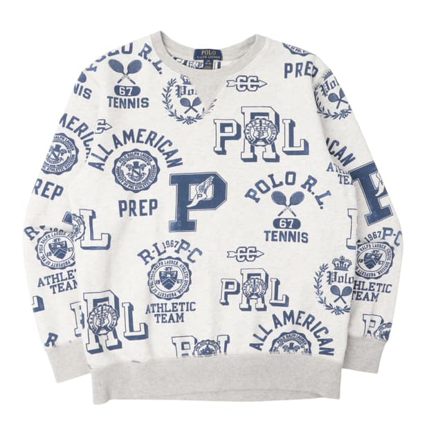 폴로 랄프로렌 애슬레틱 그래픽 스웻셔츠