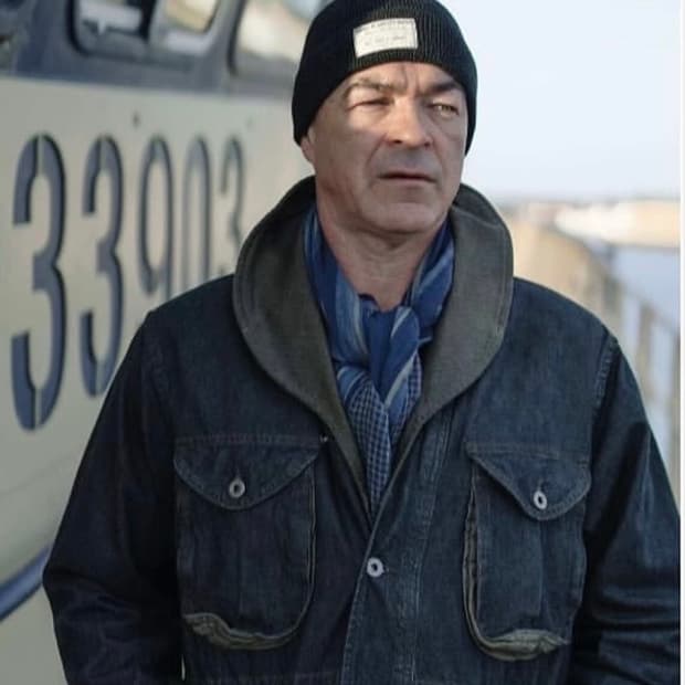 RRL 인디고 데님 필드코트