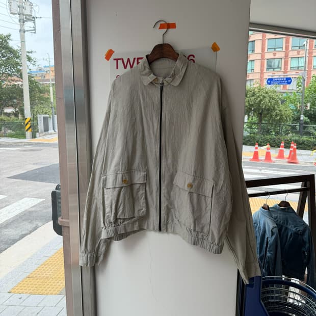 플라스틱 프로덕트 블루종 자켓