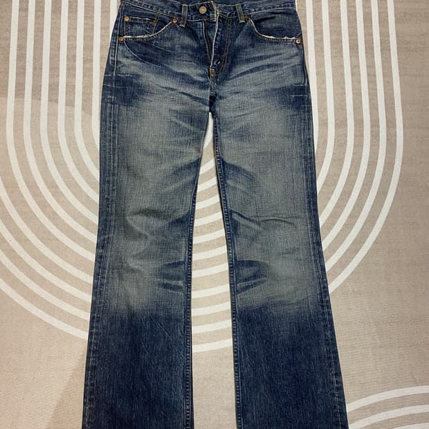 리바이스 517 플레어진