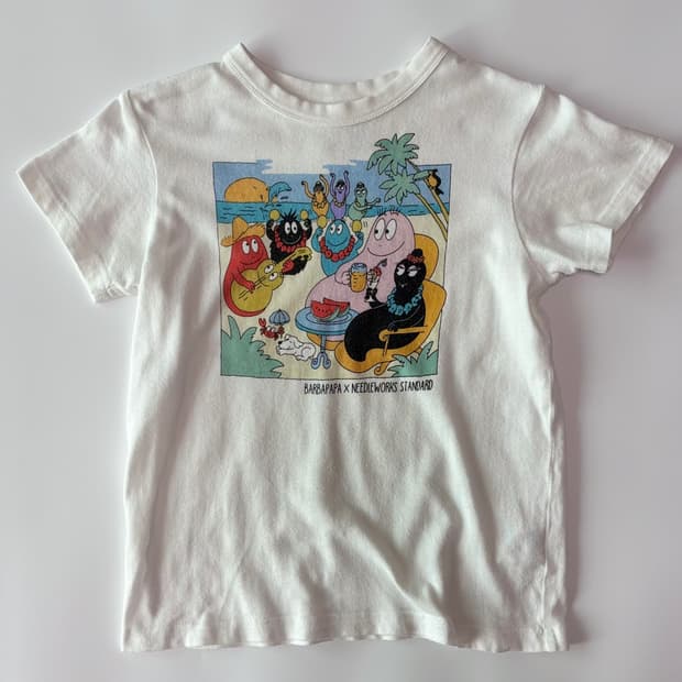 Barbapapa x NEEDLE WORKS 티셔츠