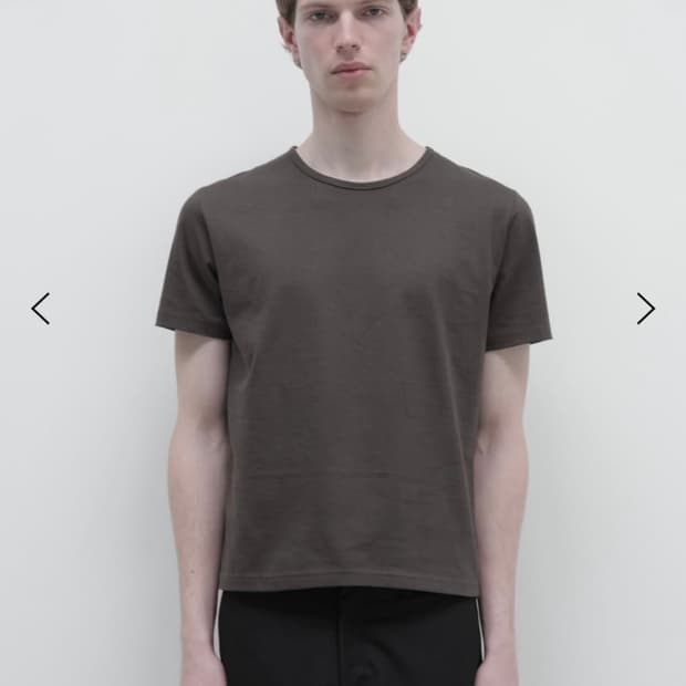 Pin t-shirt (Charcoal brown) 46