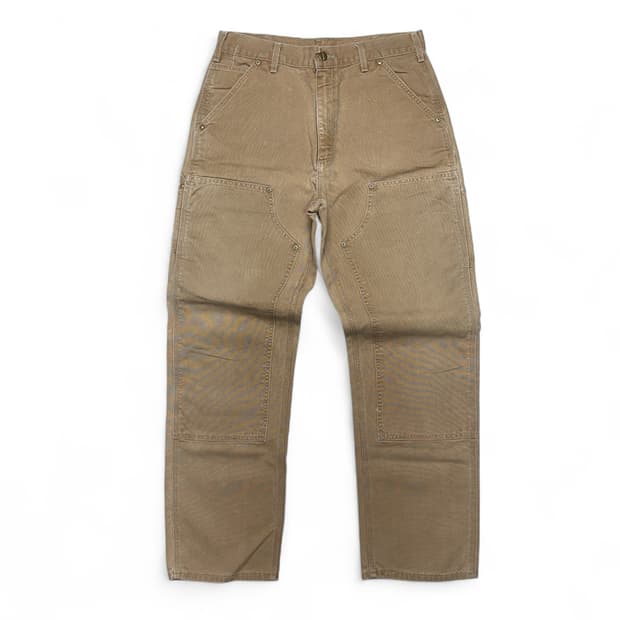 carhartt 칼하트 더블니 카펜터 팬츠 브라운