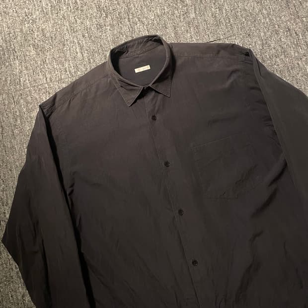 21AW 코모리 셔츠 네이비 [4]