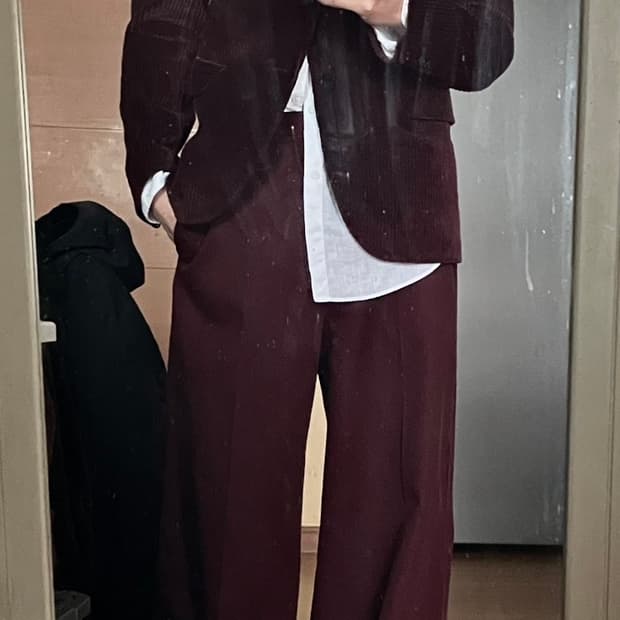 닐 바렛 코듀로이 자켓