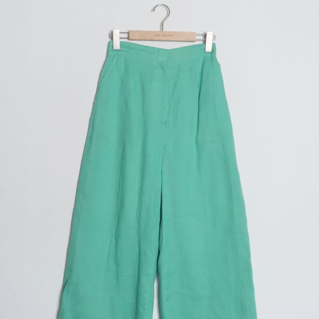 THIRD MAGAZINE Linen Wide Pant (26)