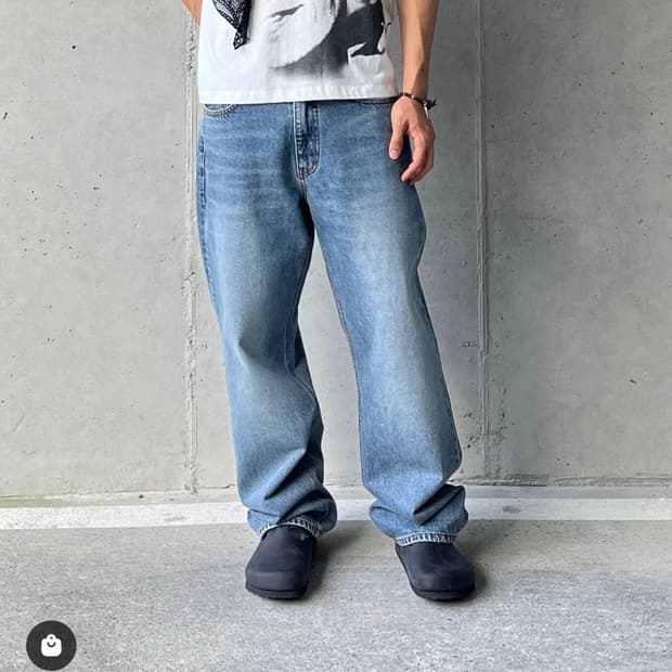 [M] 셔터 EON 카이하라 데님팬츠 빈티지블루