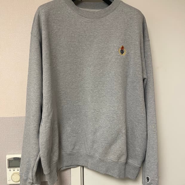 (M) 26SS 헤리티지플로스 331 크루넥(멜란지 그레이)