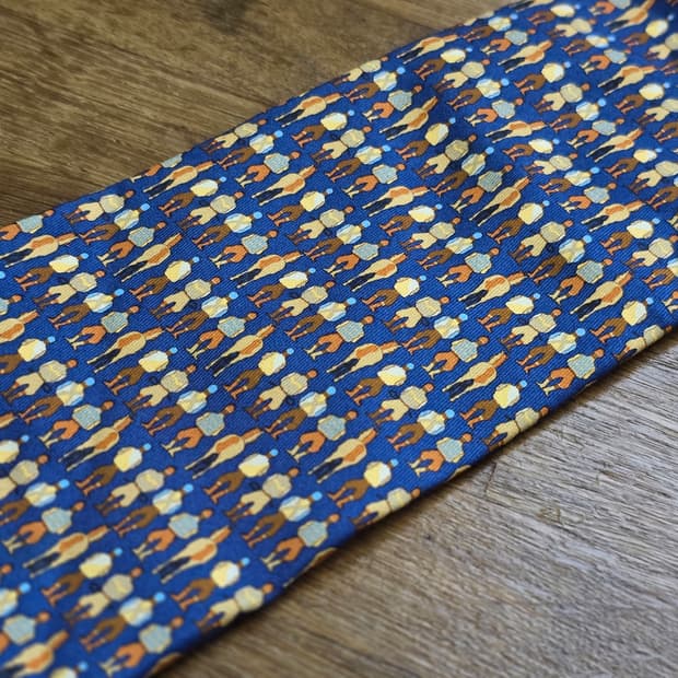 페라가모 빈티지 넥타이 