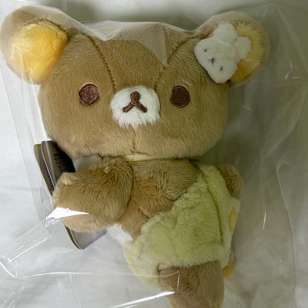 고전 리락쿠마 우사우사 베이비 시리즈 인형