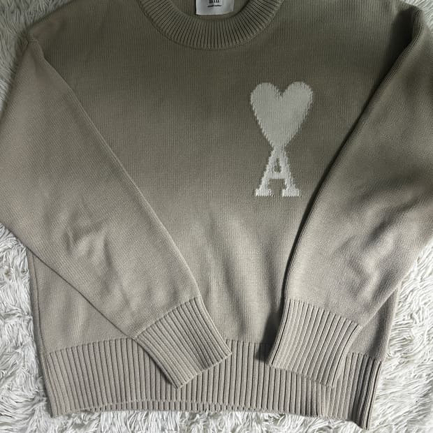 아미 빅 하트 니트