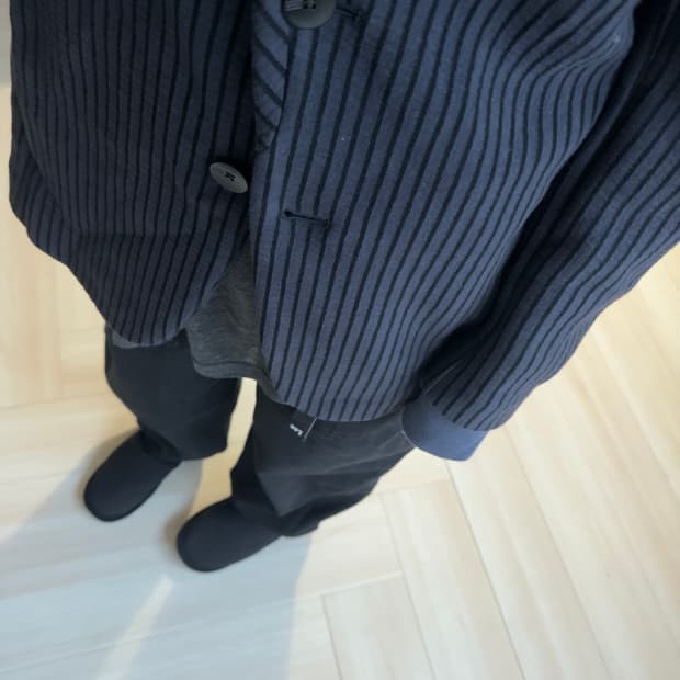 [Armani Collezioni] stripe jacket