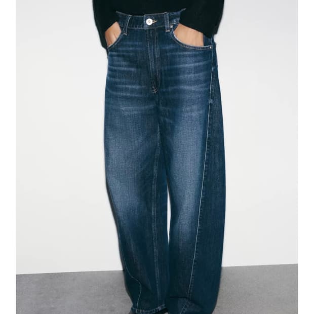 자라 배기배럴팬츠 trf 8727/240/401