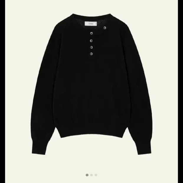 웨이비니스 헨리넥 2사이즈 검정