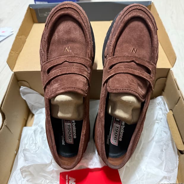 [290] 뉴발란스 1906L 로퍼 리치 오크 블랙 시멘트