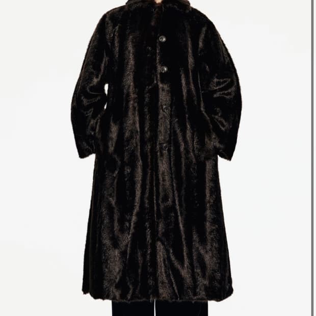 h&m 플러피벨티드 코트 (소쟌님 픽)