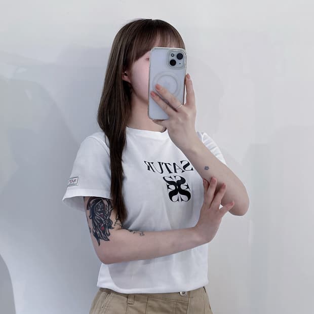 세터 빅로고 반팔