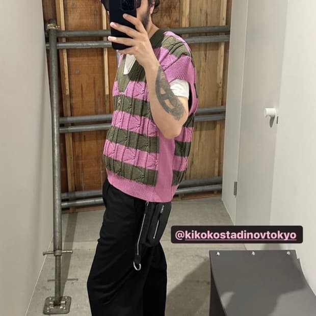 키코 코스타디노브 24SS 메를리 베스트 핑크