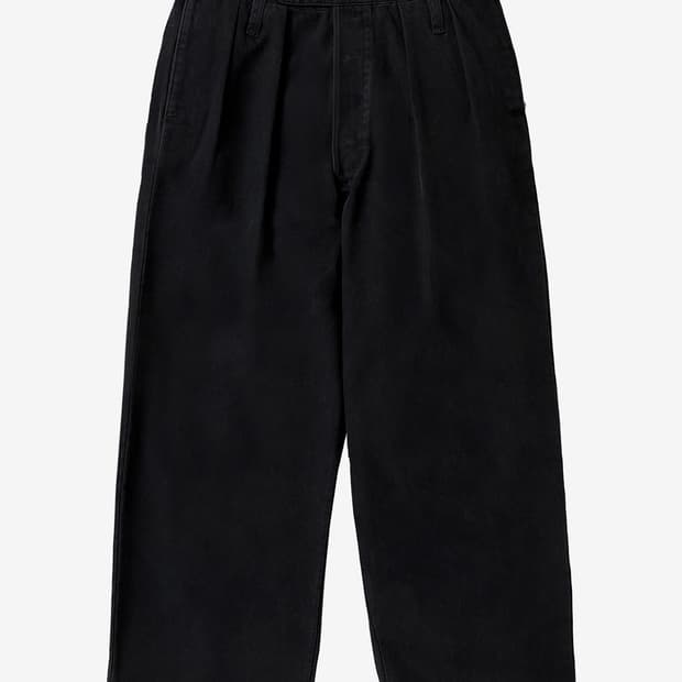 아프레쎄 실크 면 혼방 트라우져