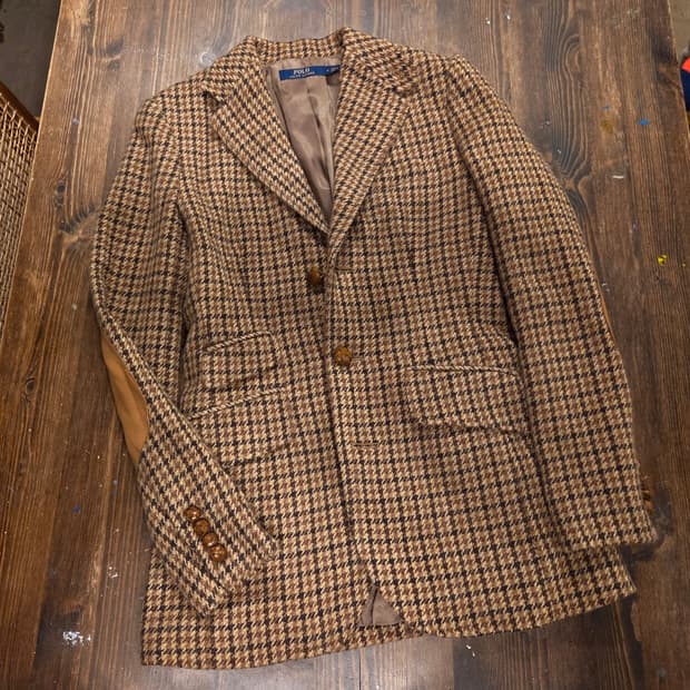 폴로랄프로렌 트위드자켓