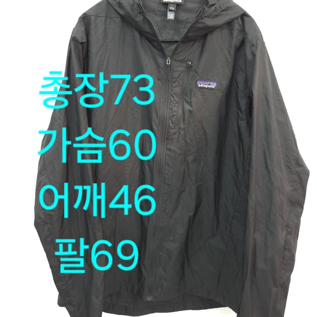 L 파타고니아 후디니 후드 바람막이 블랙