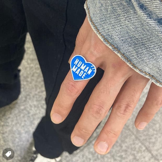 휴먼메이드 반지 블루