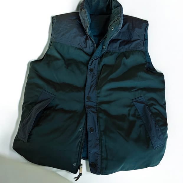 니나리치 리버시블 덕다운 패딩 조끼