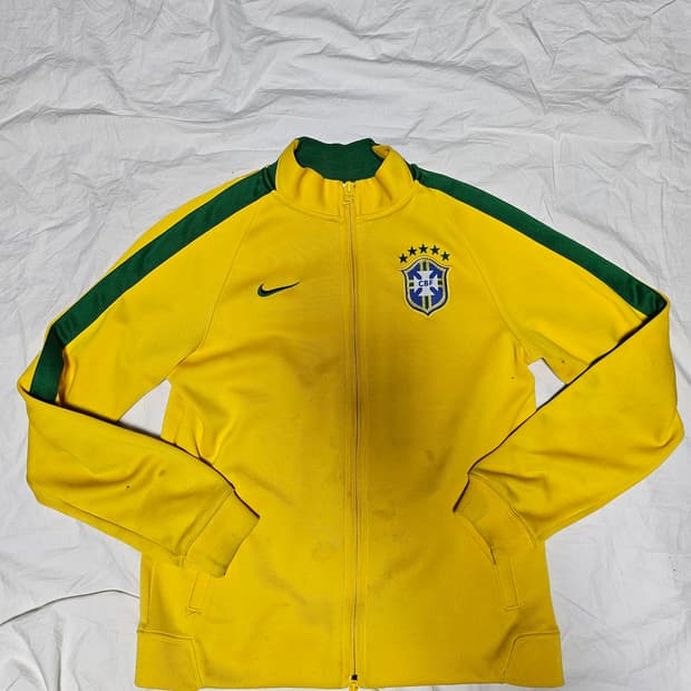 나이키 브라질 져지 트랙탑 XL