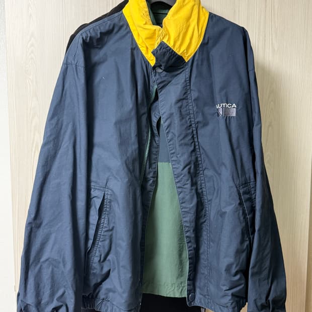 Y2K 노티카 양면 봄점퍼