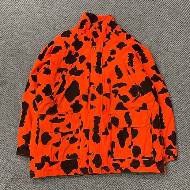 Mountin prairie 패턴 패딩 v0052