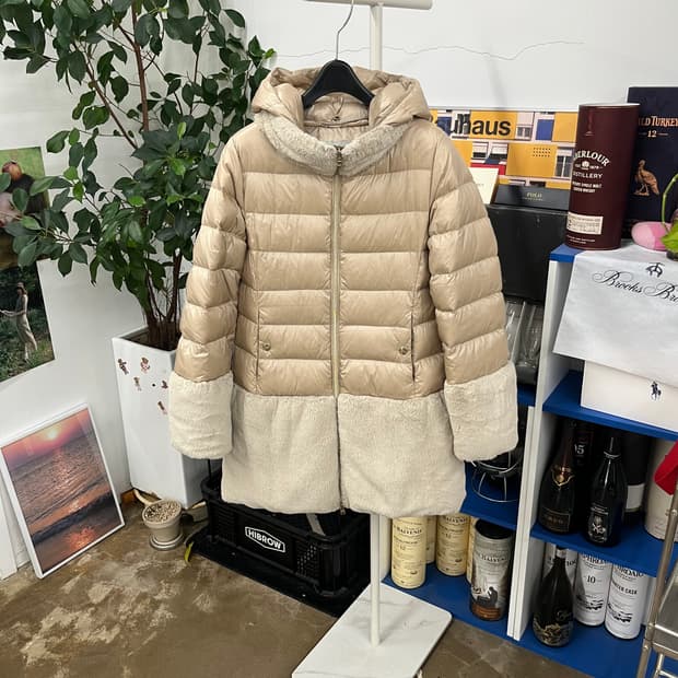 에르노 구스다운 패딩점퍼 12y(성인여성가능)