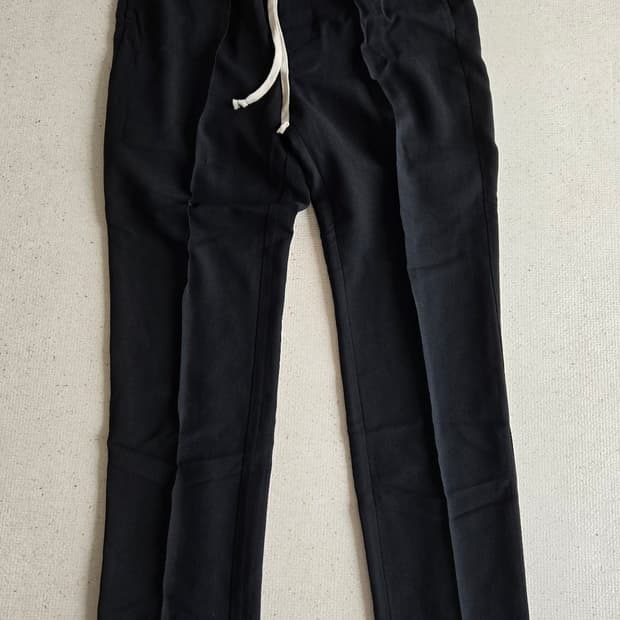 Rick Owens (릭 오웬스) 21SS 드로스트링 롱 팬츠 48사이즈
