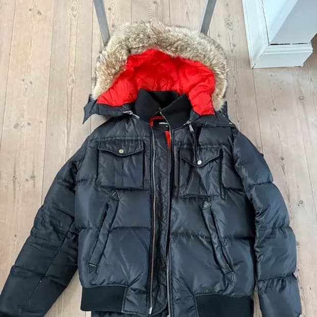 디스퀘어드 라쿤퍼 봄버다운 46