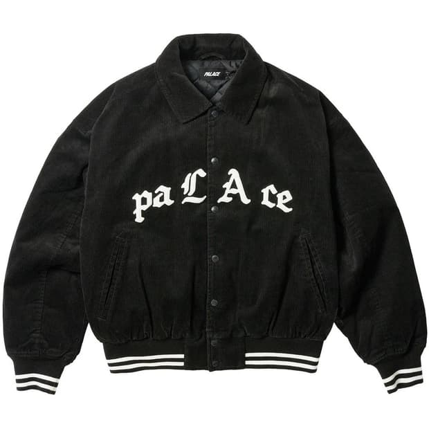 팔라스 러브 바시티 자켓 블랙