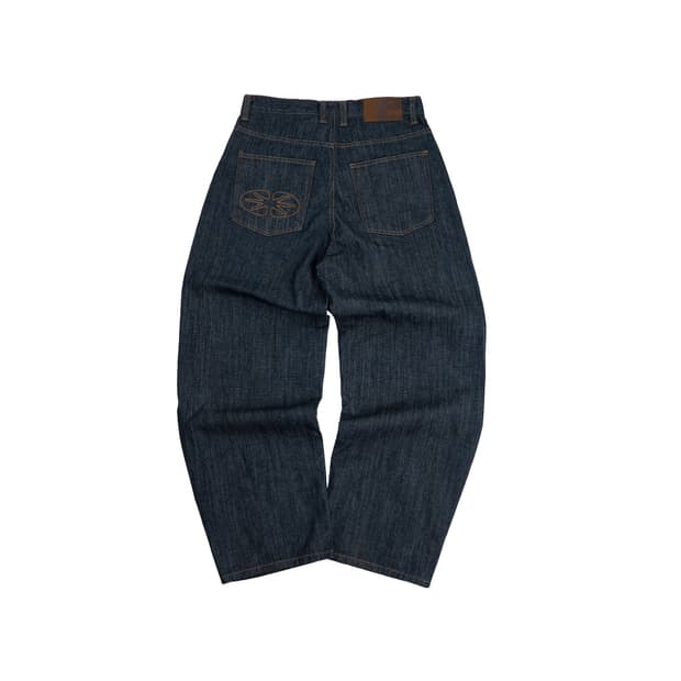 이알티알 Big Boat Raw Denim Pants Indigo