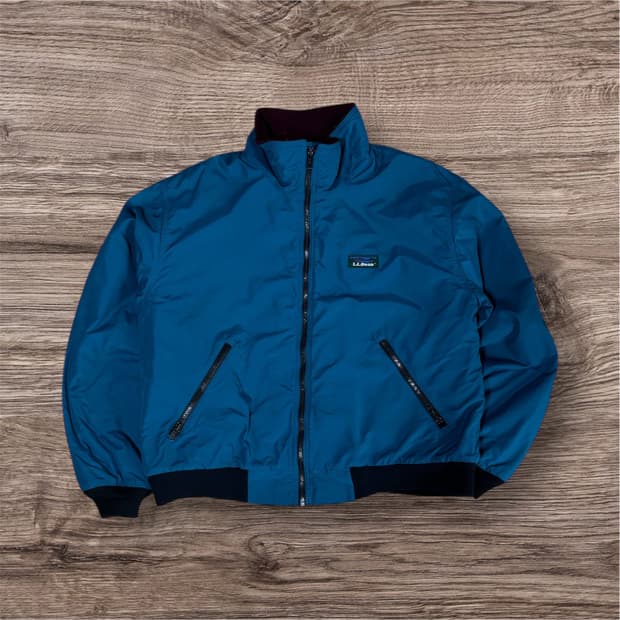 8-90s L.L.Bean Fleece Warm Up Jacket
