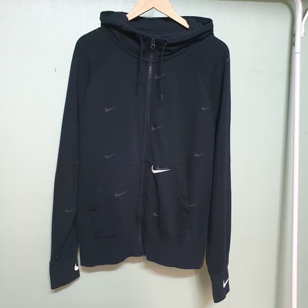 나이키 멀티로고 빅스우시 기모 후드집업 110