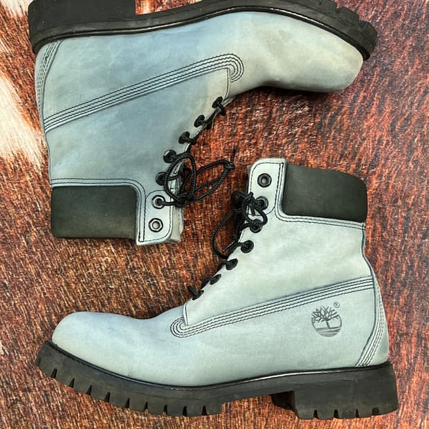 [7M] 팀버랜드 프리미엄 6인치 빈티지 블루 워커