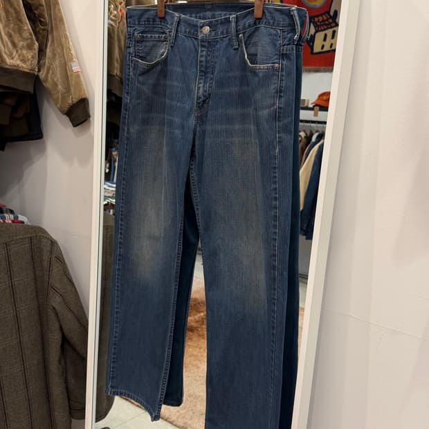 Levis 리바이스 569 블랭크탭 데님 팬츠 (36inch)