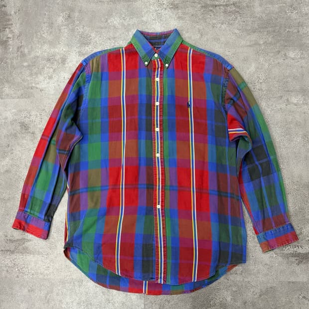 90s 폴로 랄프로렌 빅셔츠 남방