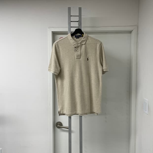 폴로 랄프로렌 QR PK 반팔 카라티 베이지 S
