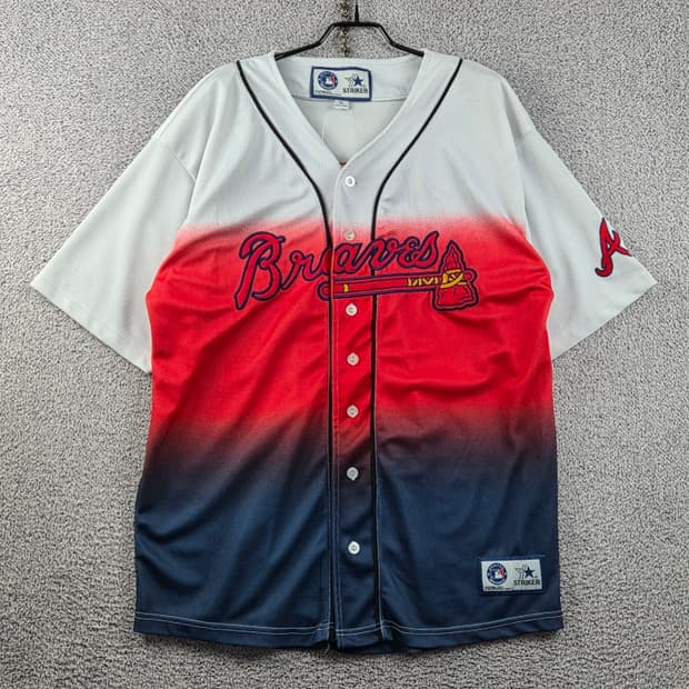 MLB 스트라이커 브레이브스 베이스볼 져지 ( XL ) / 12950
