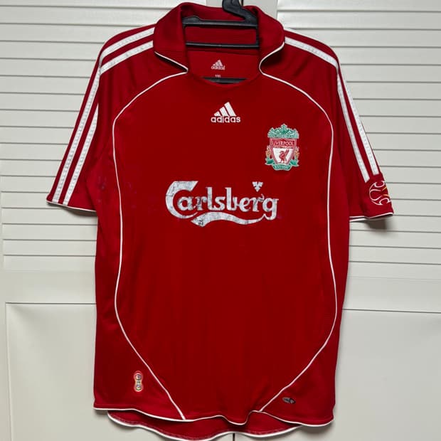 06-08 리버풀 홈 아디다스 유니폼 반팔
