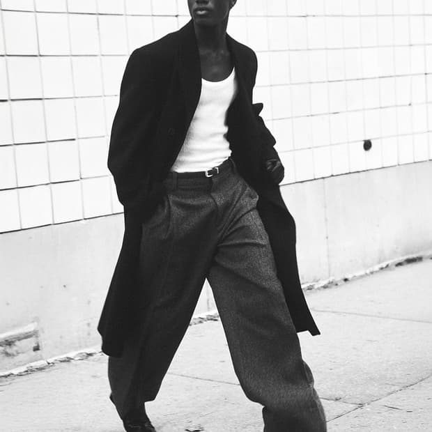 토니웩 울앤캐시미어 더블코트