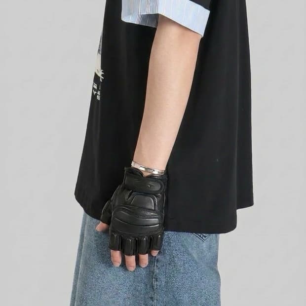 Heach REACTOR 모토 전술 레더글로브